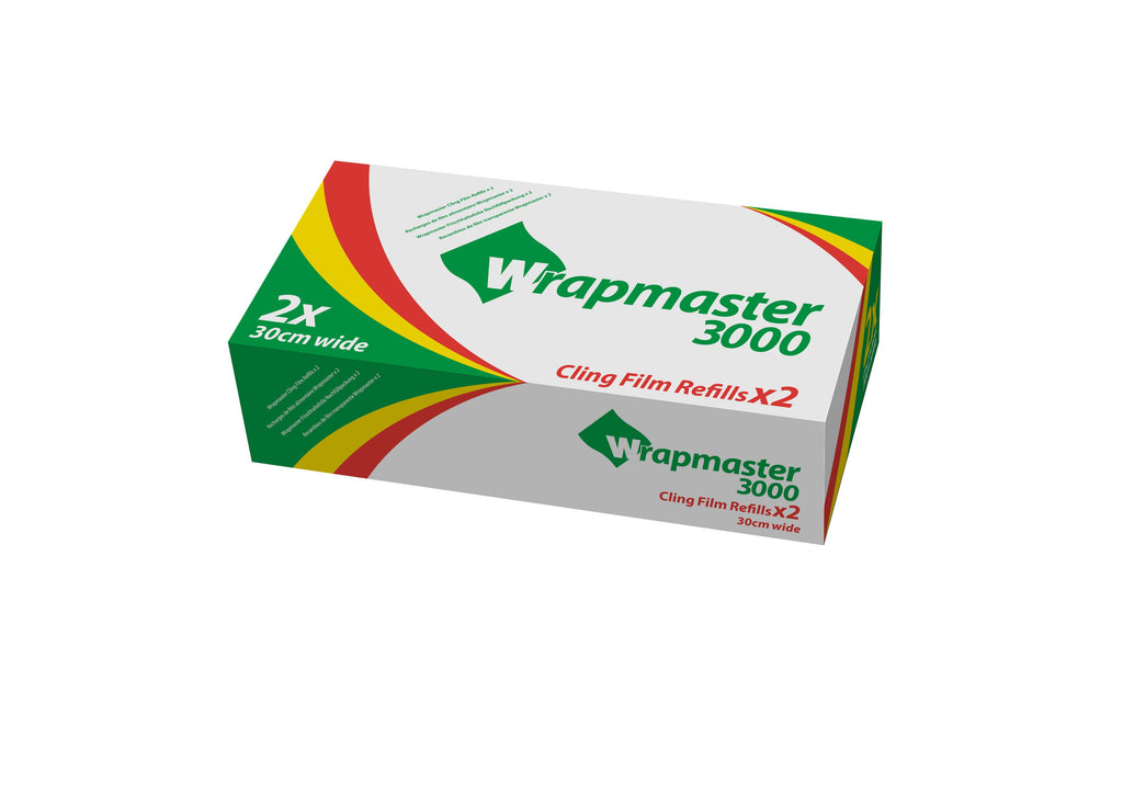 Wrapmaster® Cling Film Refills - 30cm x 500m