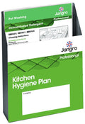 Jangro Stainless Steel Holder for Instruction Sheets - A4