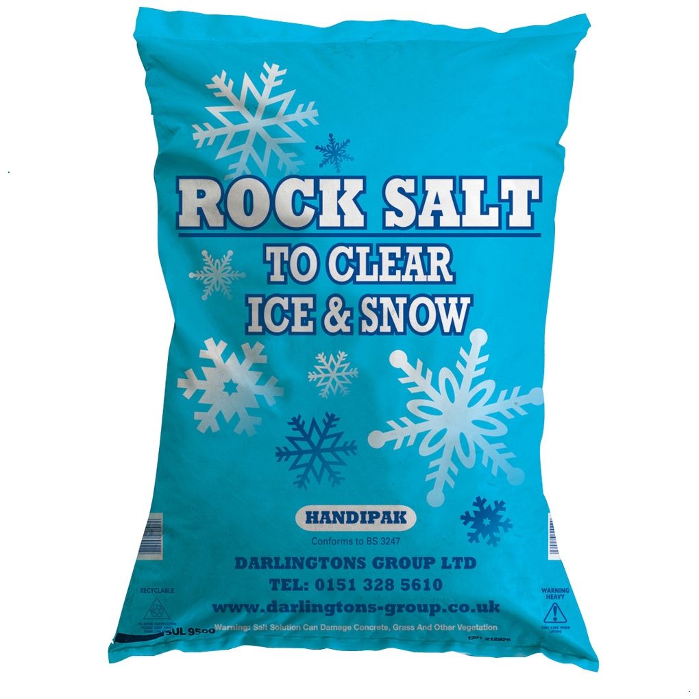 Handipak Brown Rock Salt 20kg for De-Icing