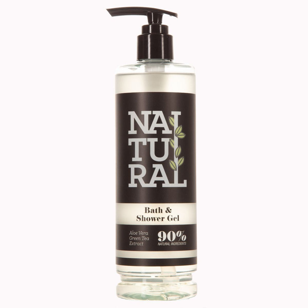 Eco Natural Bath and Shower Gel Pump Dispensers - 400ml