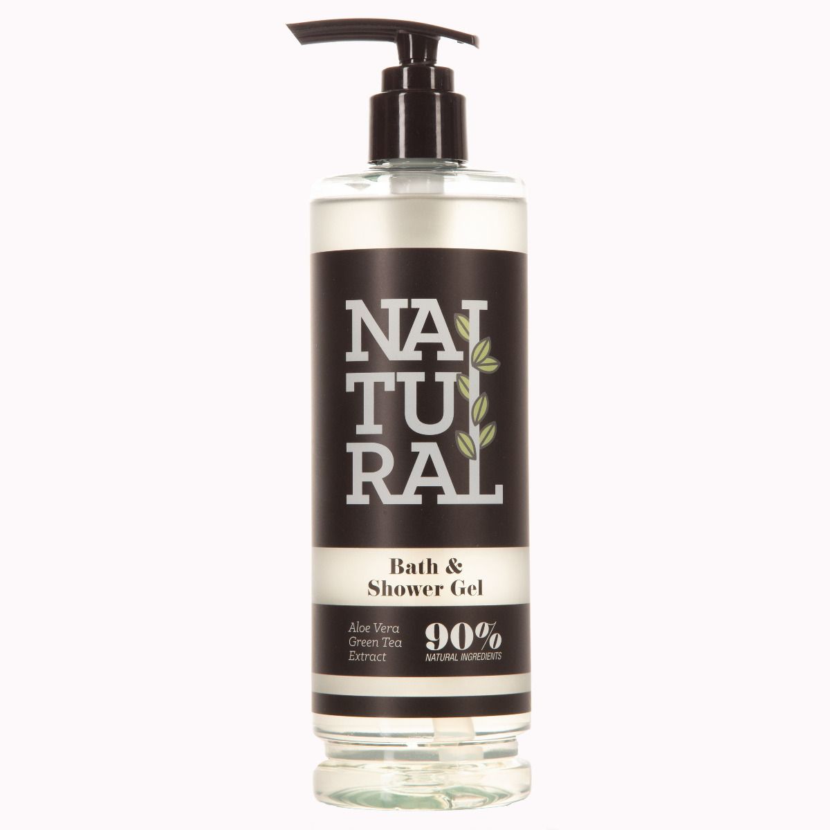 Eco Natural Bath and Shower Gel Pump Dispensers - 400ml