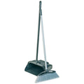 Lobby Dustpan and Soft Brush Set - Black