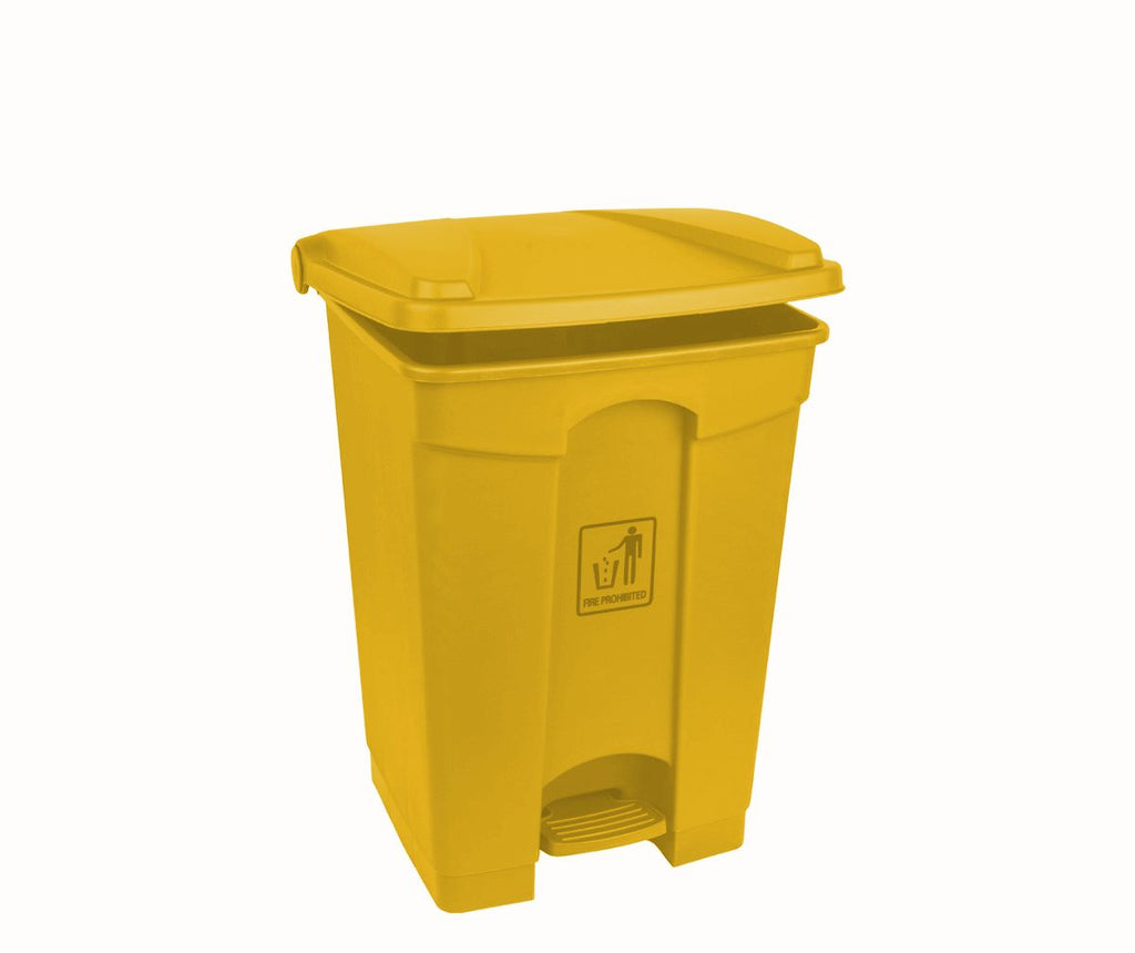 Pedal Bin - 87L - Yellow