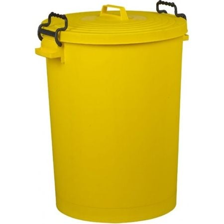 Dustbin - 110L - Yellow