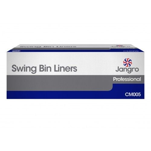 Jangro Professional Swing Bin Liners - White