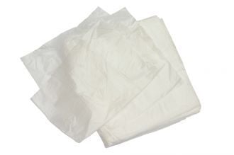 Jangro Professional Heavy Duty Square Bin Liners - White
