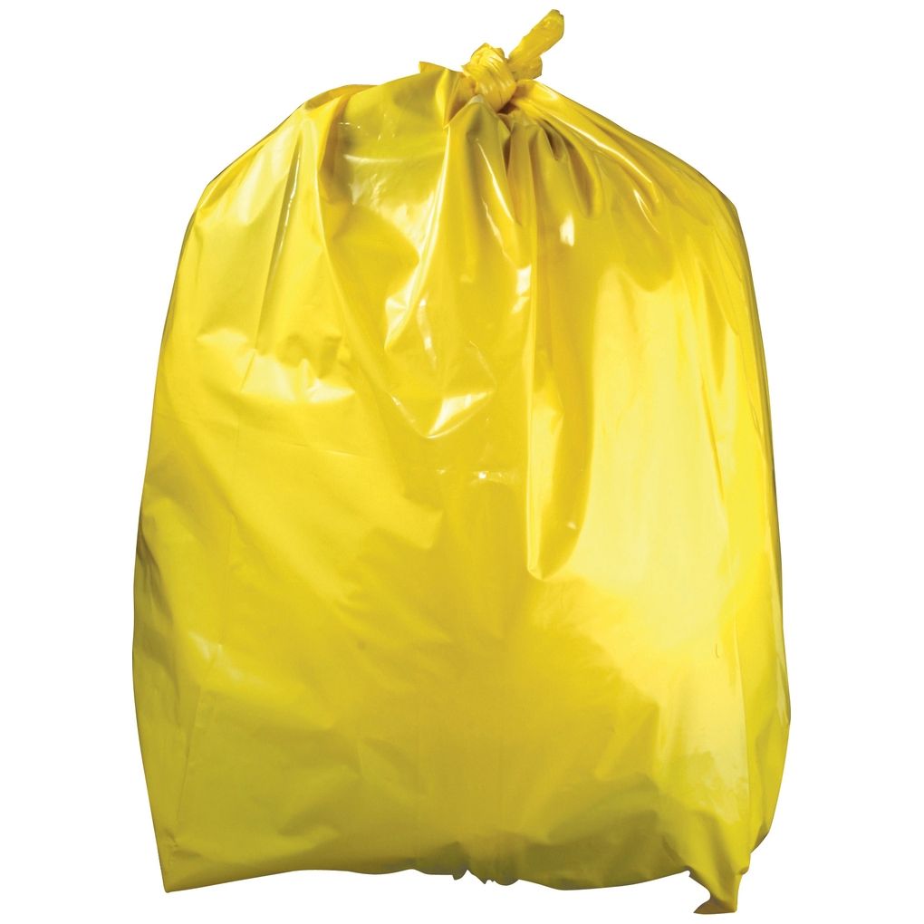 Heavy Duty Refuse Sacks - Yellow
