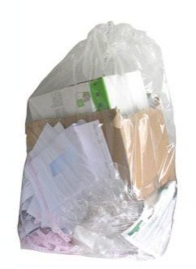 Medium Duty Refuse Sacks - Clear
