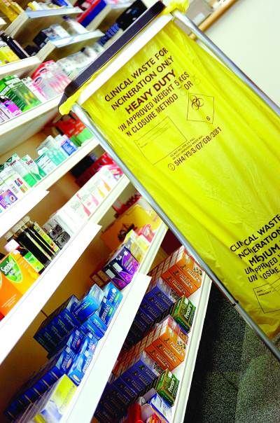 Clinical Heavy Duty Waste Sacks - 90L / 12kg - Yellow