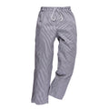 Bromley Chef's Trousers - 4XL - Blue / White