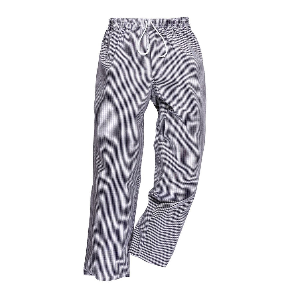 Bromley Chef's Trousers - L - Blue / White