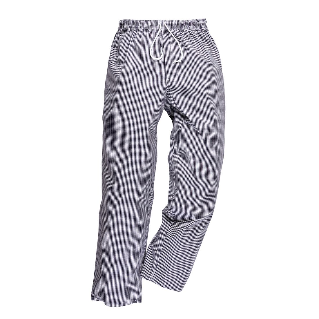 Bromley Chef's Trousers - M - Blue / White