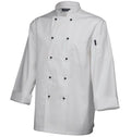 Superior Long Sleeve Head Chef Jacket - Small - White