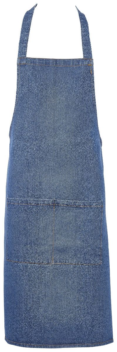 Denim Bib Apron - Washed