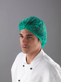 Double Stitched Mob Caps - Green