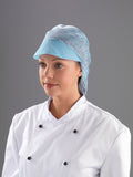 Disposable Snood Caps - Blue
