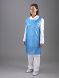 Shield® Disposable Aprons - 69 x 107cm - Blue