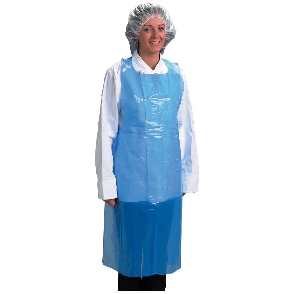 Shield® Disposable Aprons - 69 x 117cm - Blue