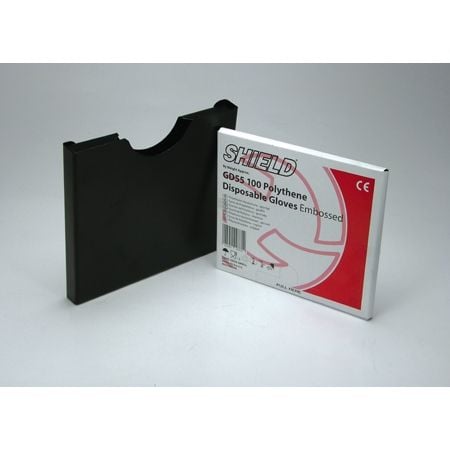 Polythene Glove Box Holder - Black