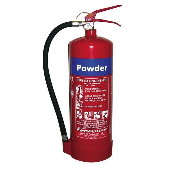 Dry Powder Fire Extinguisher - 6kg
