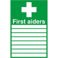 First Aiders Sign - Self Adhesive