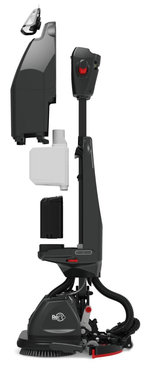 Numatic 440NX-RC Compact Scrubber Dryer with one battery