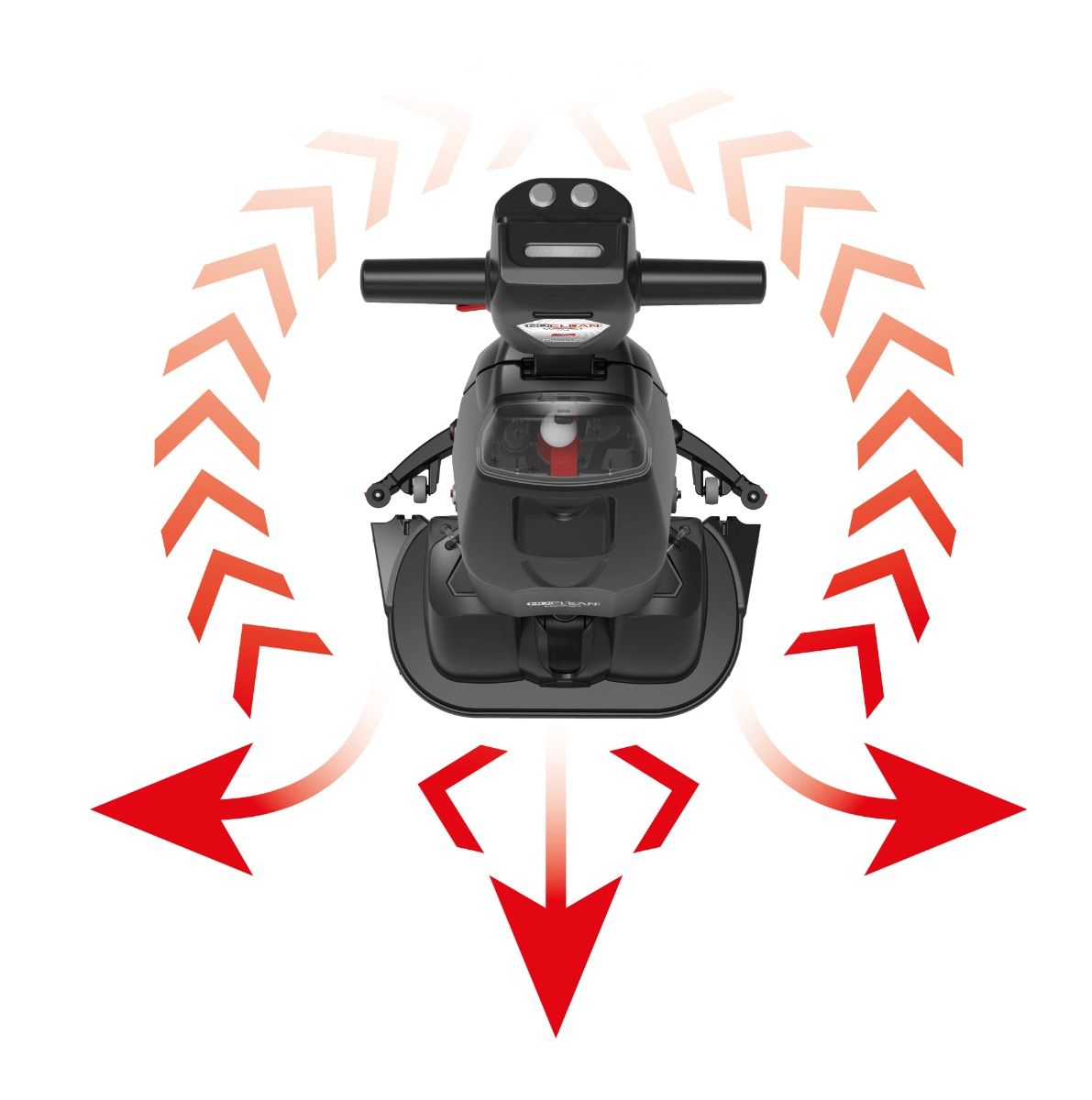 Numatic 440NX-RC Compact Scrubber Dryer with one battery
