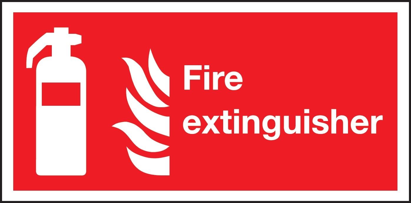 Fire Extinguisher Sign - Rigid