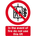 Do Not Use Lift Sign - Rigid