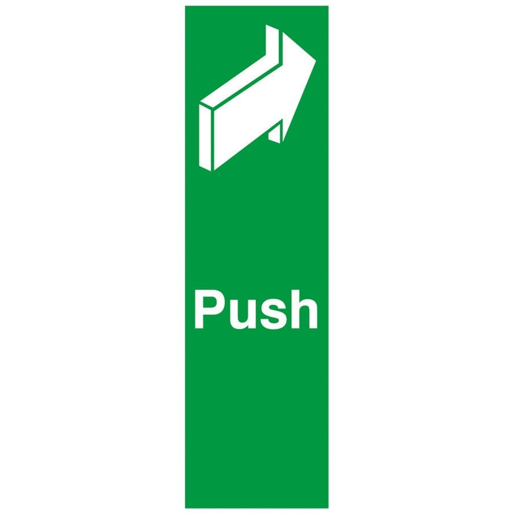 Push Sign - Rigid