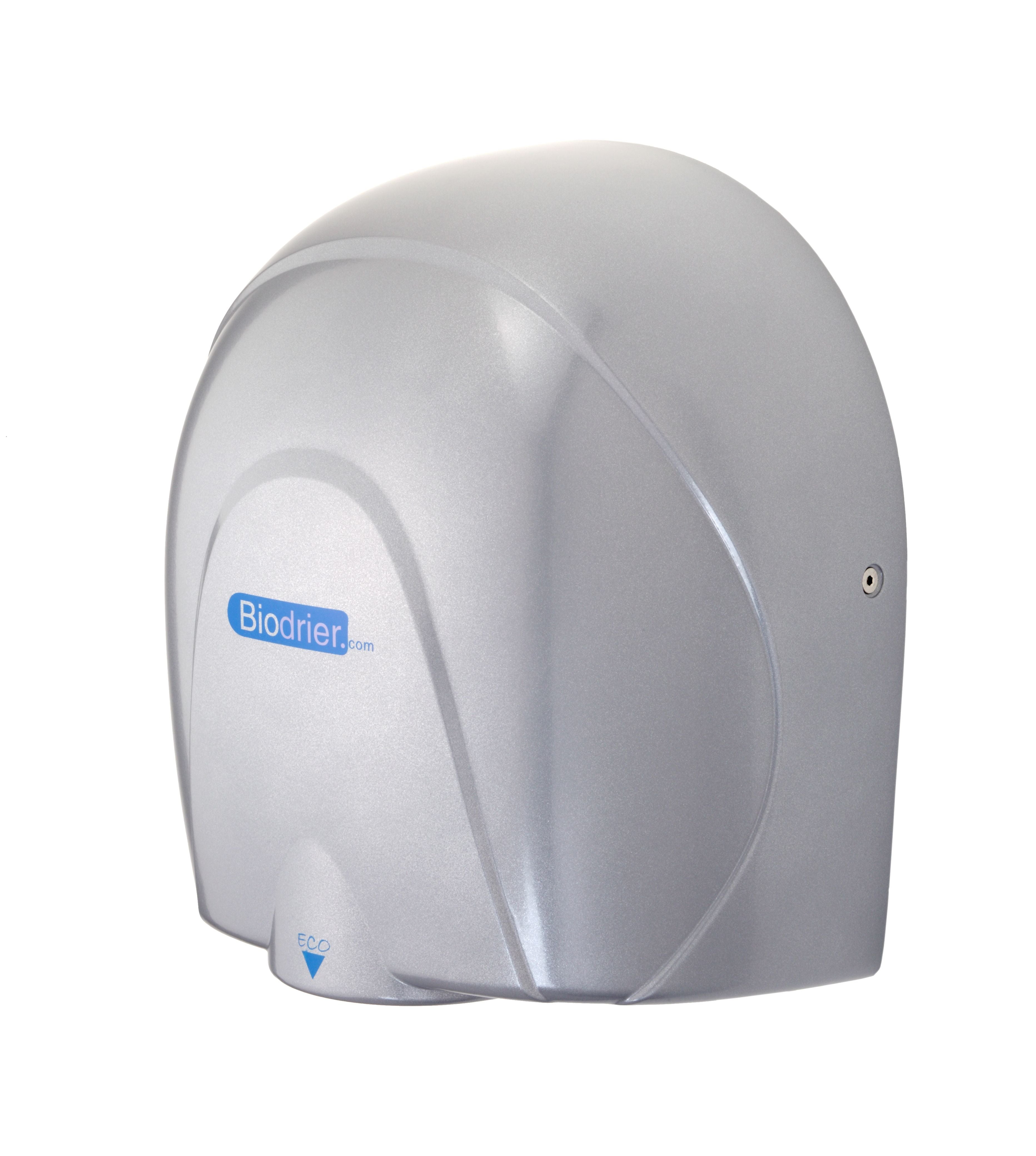 BioDrier Eco Hand Dryer - Silver