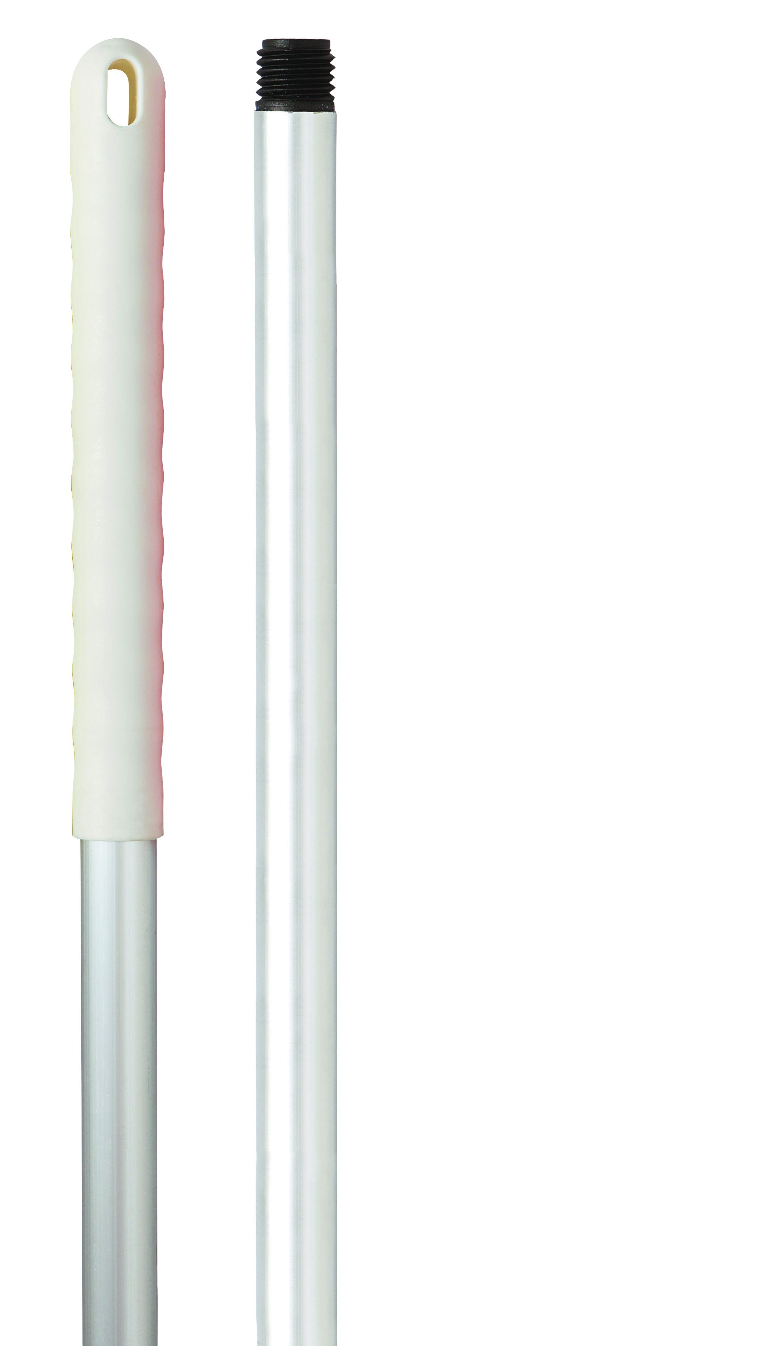 Hygiene Aluminium Handle - 125cm - White