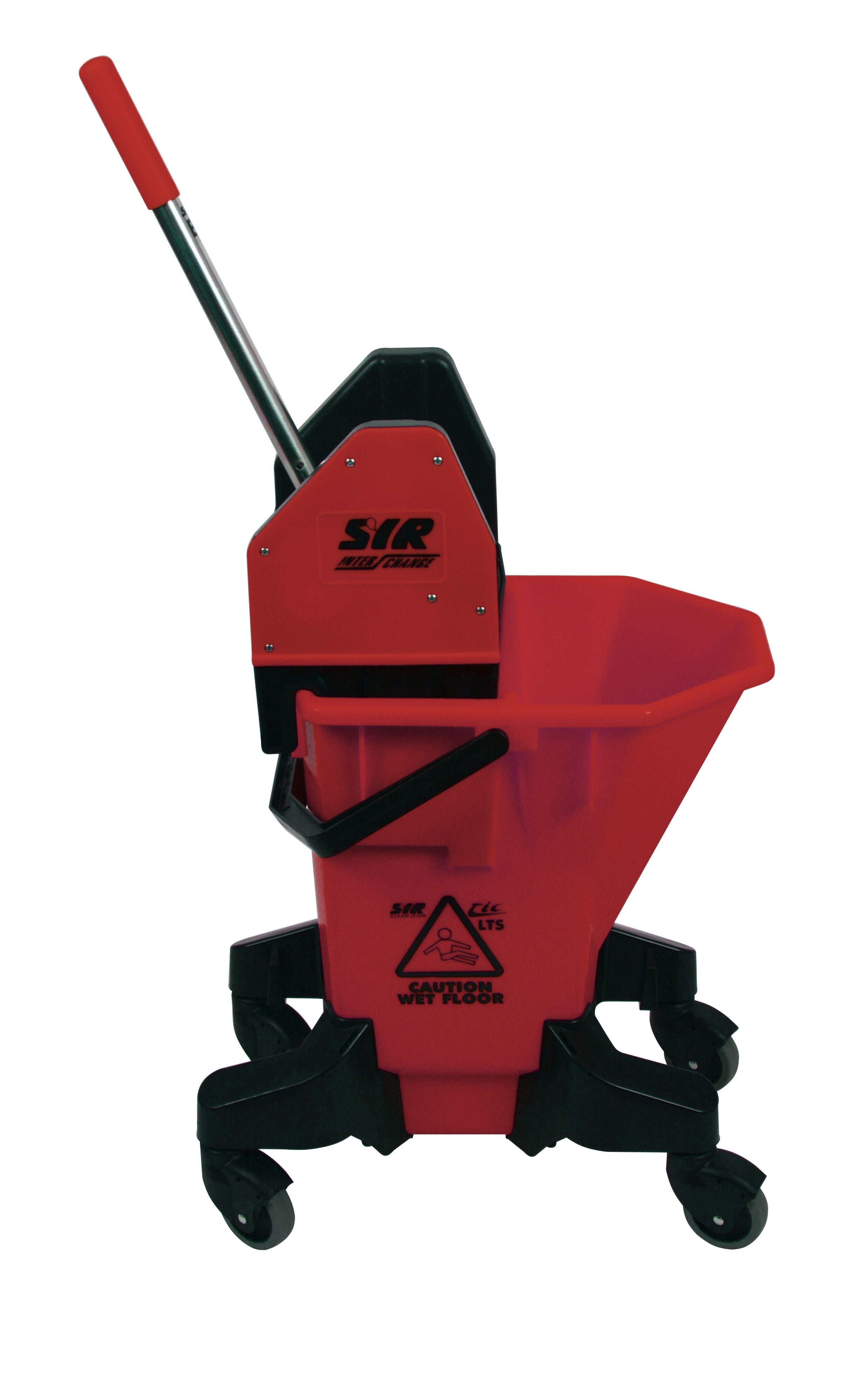 Jangro Long Tall Sally Combo Bucket / Wringer - 26L - Red