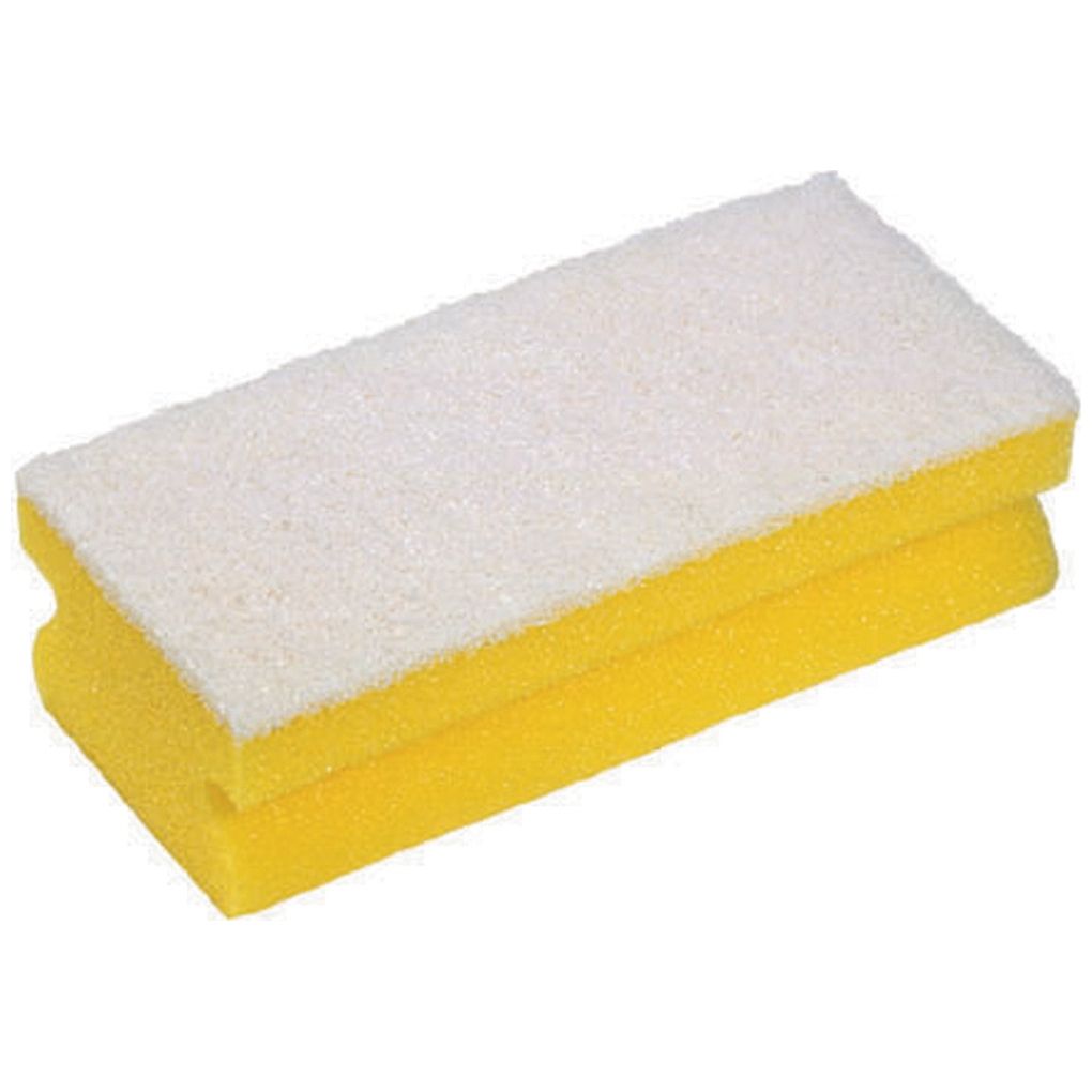 Easigrip Sponge Scouring Pads - Soft - Yellow