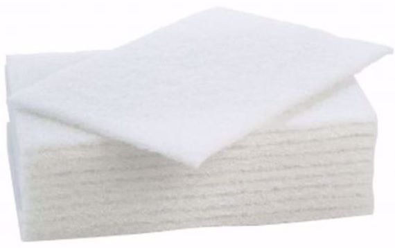Contract Scouring Pads - White