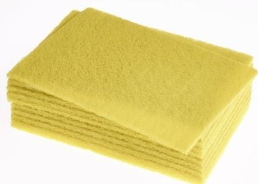 Contract Scouring Pads - Yellow