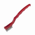 Stainless Steel Niche Brush - 180mm - Red