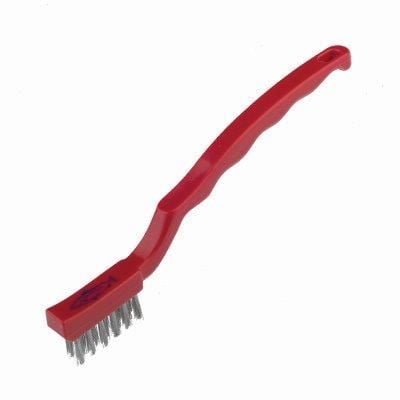 Stainless Steel Niche Brush - 180mm - Red
