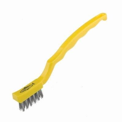 Stainless Steel Niche Brush - 180mm - Yellow