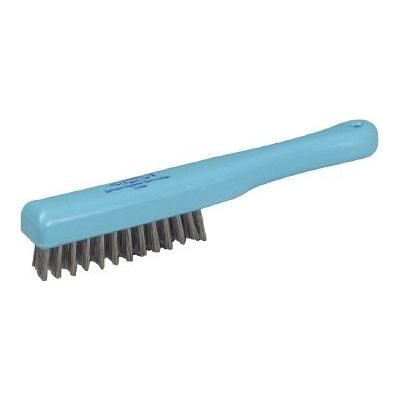 Stainless Steel Wire Hand Brush - 279mm - Blue