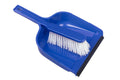 Stiff Dustpan and Brush Set - Blue