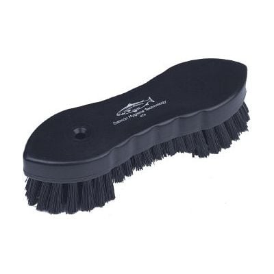 Hygiene Dual Stiff Double Winged Scrubbing Brush - 210mm - Black