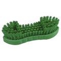Hygiene Dual Stiff Double Winged Scrubbing Brush - 210mm - Green