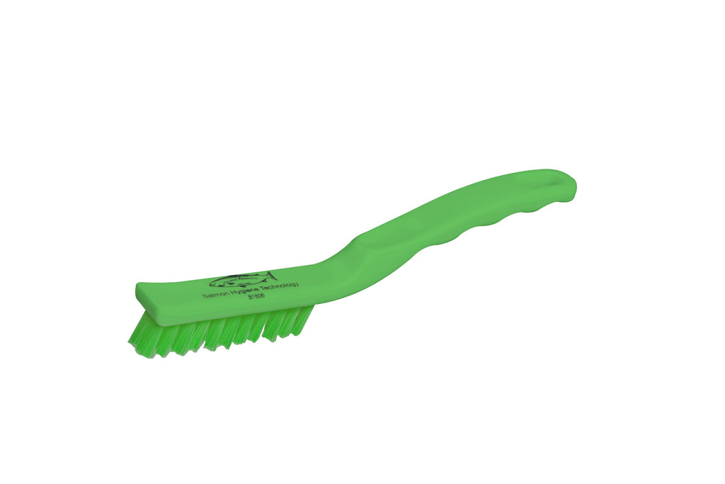 Stiff Detail Brush - 225mm - Green