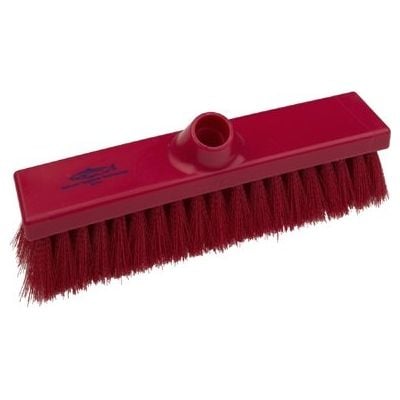 Premier Soft Flat Sweeping Broom Head - 280mm - Red