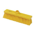 Premier Stiff Flat Sweeping Broom Head - 280mm - Yellow