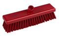 Hygiene Soft Flat Sweeping Broom Head - 305mm - Red