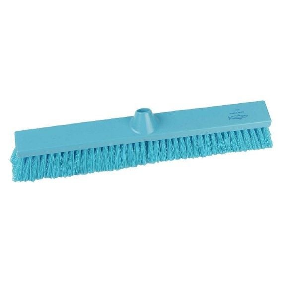 Premier Medium Flat Sweeping Broom Head - 500mm - Blue