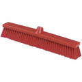 Premier Medium Flat Sweeping Broom Head - 500mm - Red