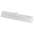 Premier Medium Flat Sweeping Broom Head - 500mm - White